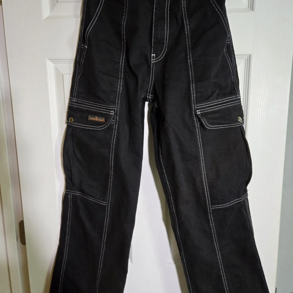 BDG / Urban Outfitters Women's Blaine High Waisted Skate Board Black Jeans Sz 26 - Picture 9 of 16